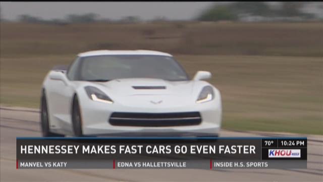 Fast cars made by Houston-area company
