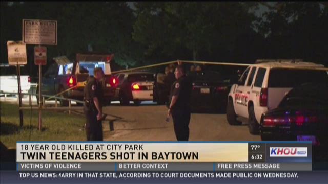 Suspect arrested in shooting death of Baytown twin | khou.com