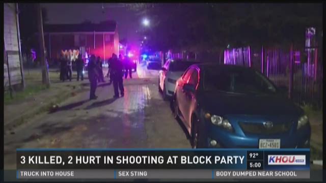 Three Dead, Two Hurt In Fourth Ward Shooting Caught On Video | Khou.com