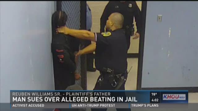 Lawsuit Cop Used Excessive Force Against Hpd Inmate Khou Com