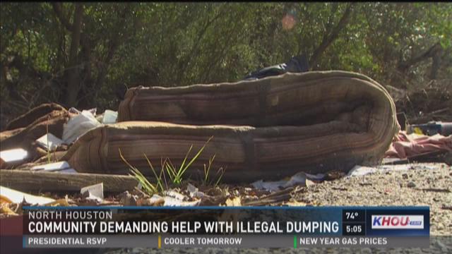 N. Houston residents want action on illegal dumping | khou.com