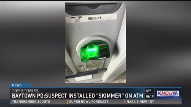 Baytown police looking for suspect using credit card skimmer at ATMs ...