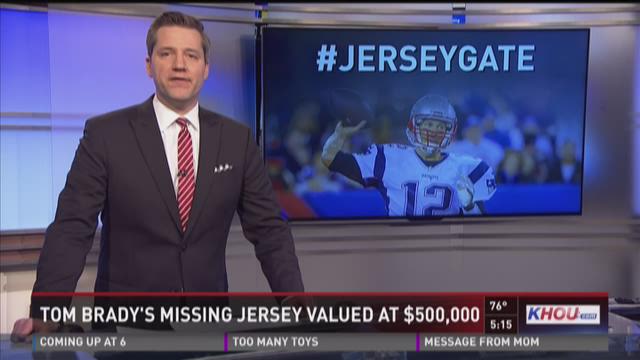 Tom Brady's missing Super Bowl 51 jersey valued at $500,000 by Houston  police, NFL News