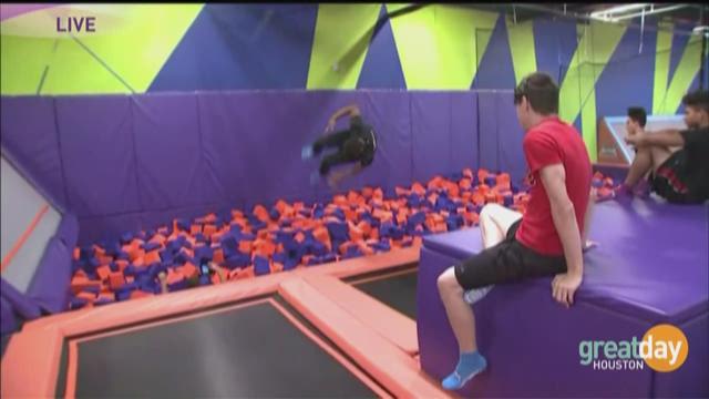 Largest Trampoline Park In America Khou Com