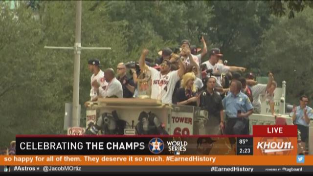 Astros World Series parade: The end of a historic season