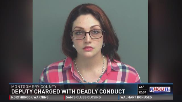 Deputy charged with deadly conduct in Montgomery County | khou.com